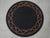 Neoclassical Tessellated Marble Stone Top Iron Base Side Table For Sale - Image 3 of 13