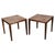 Side Tables by Severin Hansen for Haslev Møbelfabrik, 1960s, Set of 2 For Sale - Image 11 of 11