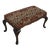 George III Vintage Ottoman W. New Upholstery For Sale