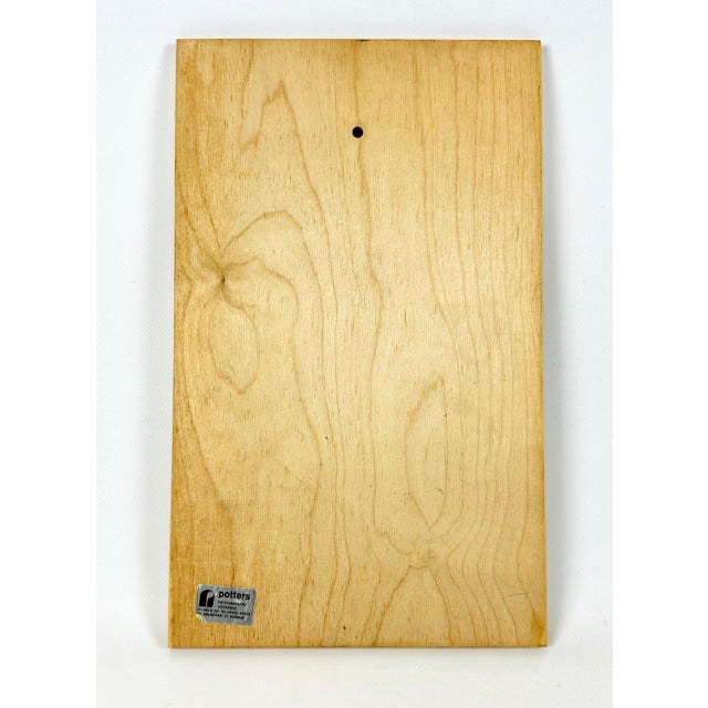 Vintage Dutch Wall Tile Tableau by Henk Potters for Ceramics Oisterwijk, 1970s For Sale - Image 6 of 9