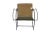 Pipsan Saarinen-Swanson Iron Hoop Chair With Canvas Seat and Wicker Back For Sale - Image 4 of 10