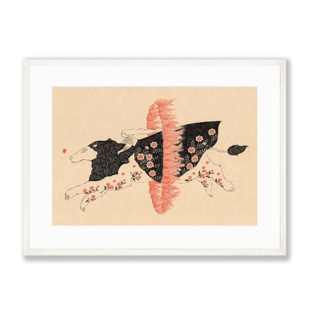 Contemporary Art Print by Sugimoto Sanae "Swift Horse" For Sale - Image 10 of 11