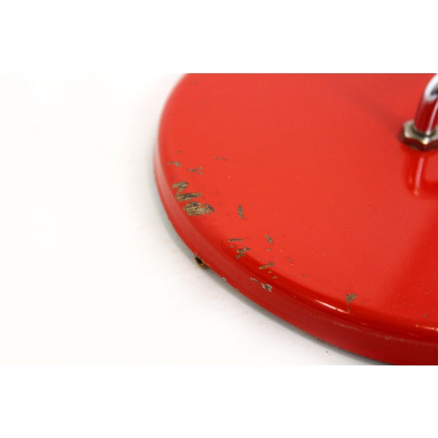 Mid-Century Red Desk Lamp from Lidokov, Former Czechoslovakia, 1960s For Sale - Image 11 of 18