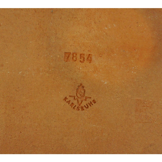 Large Ceramic Wall Panel by Dietmar Liedke for Karlsruher Majolika, 1970s For Sale - Image 10 of 12