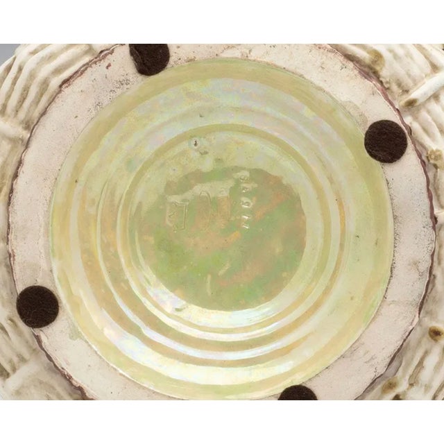 Amphora Turn-Teplitz Art Nouveau Basket-Weave Floral Vase Circa 1900 For Sale - Image 14 of 14
