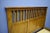 Wood Crafters and Weavers Mission Style Quarter Sawn Oak Bed With Slats - Michael's Cherry - King For Sale - Image 7 of 9