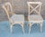 Late 20th Century French Provincial Country Style Distressed Chairs - a Pair For Sale - Image 9 of 13