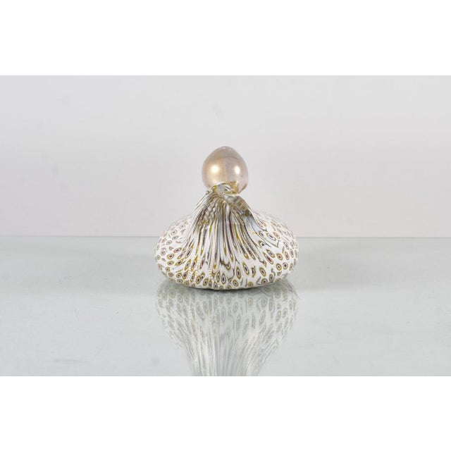 Gold Murano Glass Duck attributed to A. Barbini, Italy, 1960s For Sale - Image 8 of 15