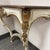 Late 20th Century Rococo Style Carved Wood Console Table, Vintage For Sale - Image 5 of 11
