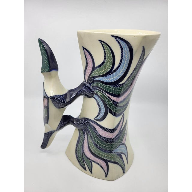 French Lizard Vase by Gabrielle Mackiewicz, 1970 For Sale - Image 3 of 13