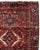 1960s Persian Tribal Geometric Burgundy Karaja Runner Rug For Sale - Image 4 of 5