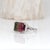 Metal 6.6cts Bi-Color Tourmaline Ring With Natural Diamonds Accents: Solid 14k Gold, Size 6.75 For Sale - Image 7 of 9