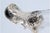 Glass Jug with Glass Handle, Neck and Removable Silver Lid For Sale - Image 10 of 11