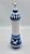 White Vintage Vietri Hand-Painted Cassetta Italian Faiance Ceramic Bud Vase For Sale - Image 8 of 8