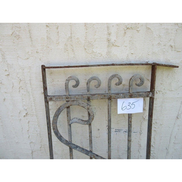 Antique Victorian Iron Salvage Gate Chairish