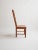 Mexican The Vintage Solid Wood Geometric Ladder Back Dining Chairs For Sale - Image 3 of 14