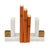 2020s Matthew Izzo Home Blocks Marble and Brass Bookends For Sale - Image 5 of 7