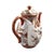 Meiji Japanese Kutani Aka-E and Kinran-De Teapot with Vase Stand, 1890, Set of 2 For Sale - Image 9 of 18