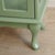 Small Display Cabinet in Pastel Green with Mirrored Back Panel For Sale - Image 6 of 16