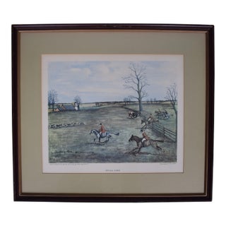 Edward S. Voss "Full Cry" Fox-Hunt Monkton, MD 1951 For Sale