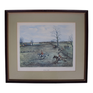 Edward S. Voss "Full Cry" Fox-Hunt Monkton, MD 1951