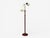 1970s Markslöjd, Floor Lamp, Wood, Metal, Fabric, Sweden, 1970s For Sale - Image 5 of 13