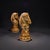 Pair of Vintage Sancai Glazed Horse Head Figurines / Sculptures For Sale In Los Angeles - Image 6 of 9