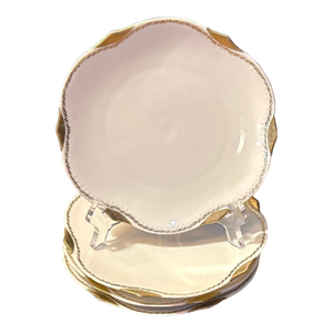 Antique Rs German Porcelain Salad / Dessert Plates - Set of 4
