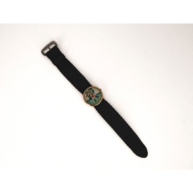 Vintage Swiss Watch with Marienbad Roller Skating Motif from Breil, 1950s For Sale - Image 11 of 18