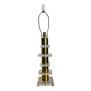1970s Styled After Kovacs Mid Century Modern Lamp For Sale