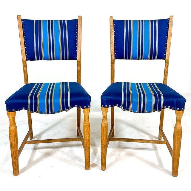 Mid-Century Modern Mid 20th Century Set 6 Danish Modern Dining Chairs For Sale - Image 3 of 11