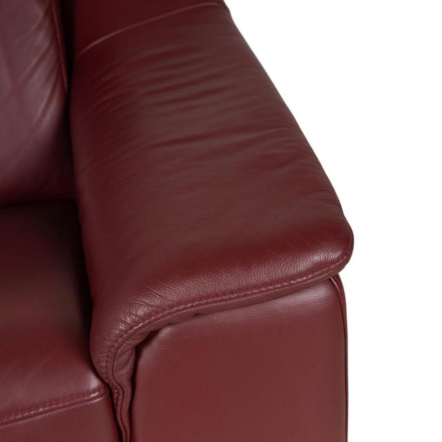 3-Seater Sofa in Leather from Himolla For Sale - Image 5 of 14