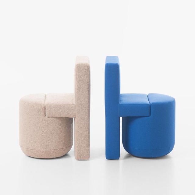 Modern Fossil Dining Chair For Sale - Image 3 of 9