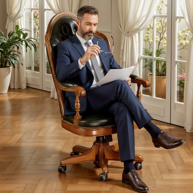 Jefferson Presidential Armchair from Marzorait For Sale - Image 6 of 7