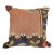 Custom Made Old Turkish Tribal Kilim Pillow Cover 20" by 20" For Sale