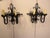 19th Century Iron Two-Arm Sconces, Circa 1890 For Sale - Image 4 of 12