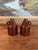 Ceramic Mid 20th Century Ceramic "Little Brown Jug" Salt and Pepper Shakers - Japan For Sale - Image 7 of 8