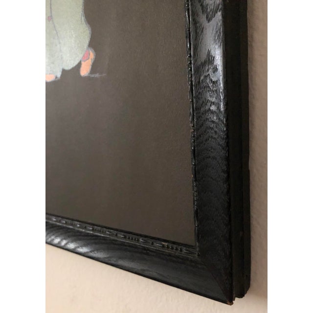 1920s Framed Print of a Chimney Sweeping Boy and Children 1920's For Sale - Image 5 of 8