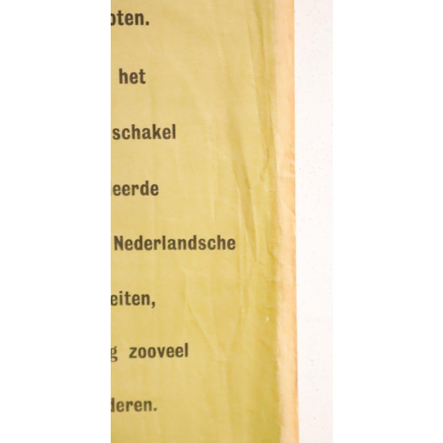 1947 Dutch Political Poster (The Link Between the Allies and the Netherlands, Military Authority) - Henrion For Sale - Image 4 of 5