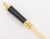 Modern Brass and Black Marble Fireplace Tool Set For Sale - Image 11 of 14