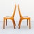 Vintage Danish Modern Mid Century Teak Slat Back Dining Chairs For Sale - Image 11 of 15