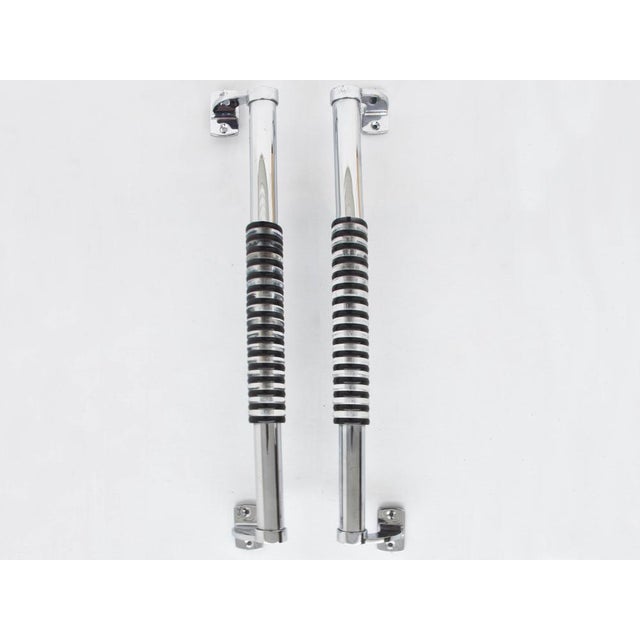 Big Door Handles, Italy, 1950s, Set of 2 For Sale - Image 3 of 3