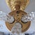 C1800 British George III Ormolu/ Cut Glass/ Pink Crystal 3 Candle Wall Sconce For Sale - Image 10 of 18