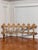 Set of 6 Cast Iron Interlocking Garden Edging Fences, White Paint Patina, 20th Century For Sale - Image 9 of 17