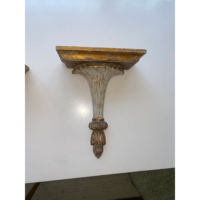 Pair of Wall Brackets For Sale In Raleigh - Image 6 of 12