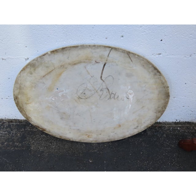 Late 1800s Victorian Eastlake Marble Top Carved Side Table 6909 For Sale In Miami - Image 6 of 18