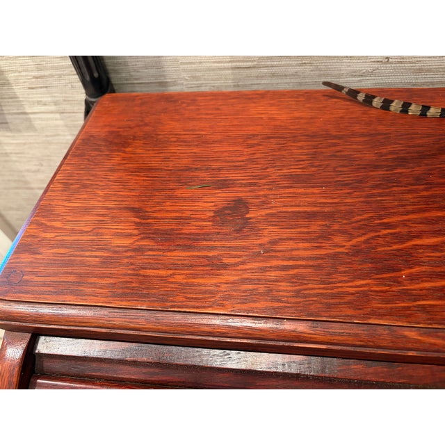 Cutler & Son Antique Roll Top Desk, Late Victorian For Sale - Image 16 of 16