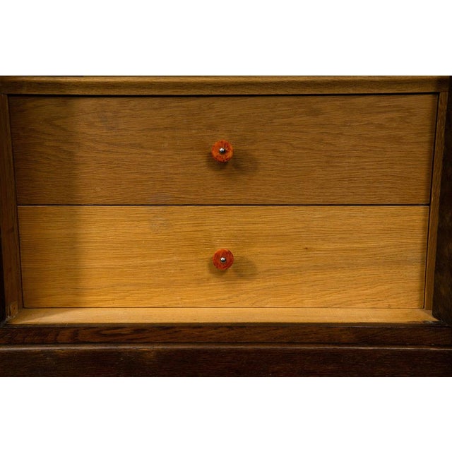 Art Nouveau Highboard in Birch For Sale - Image 15 of 18