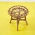 Vintage Stool in Rattan, 1960s For Sale - Image 6 of 6