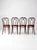 Farmhouse Vintage Mid-Century ZPM Radomsko Bentwood Dining Chairs Set of 4 With Red Seats For Sale - Image 3 of 18